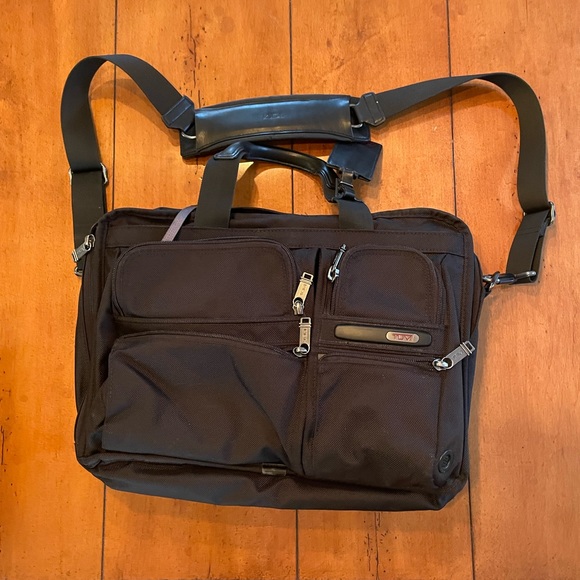 Tumi Bags Tumi Alpha Expandable Organizer Laptop Briefcase Poshmark